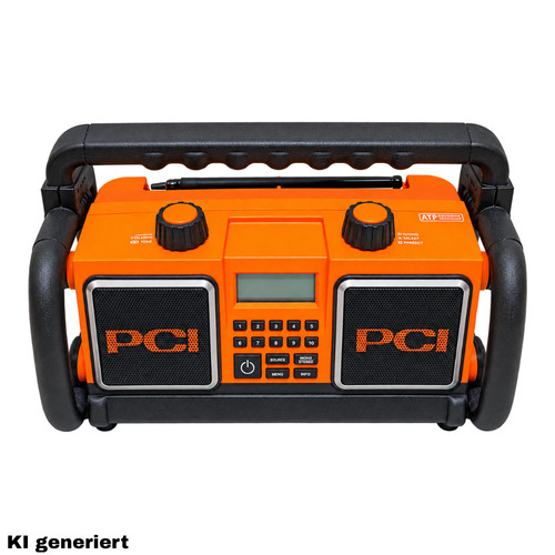 Pci baustellenradio mit aux - pci,
