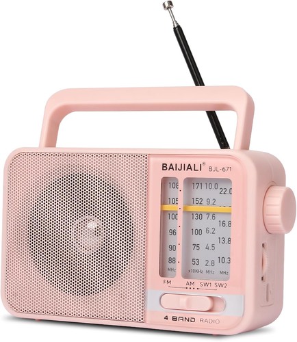 Tragbares ukw radio mit - ukw, mw