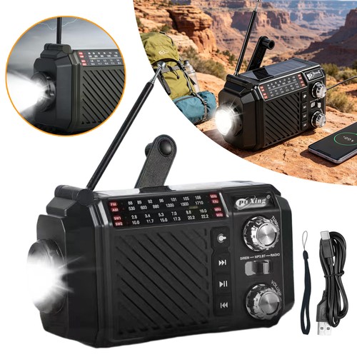 Solar radio 1200mah - solar,