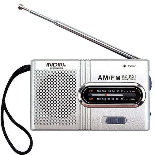 Tragbares radio mit - am,