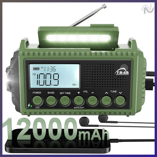 Notfallradio 12000 mah - notfallradio,