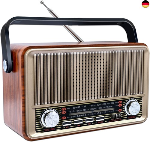 Retro bluetooth radio - radio,