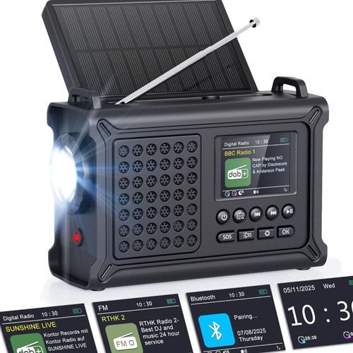 Kurbelradio dab ukw tragbare - dab+/ukw,,