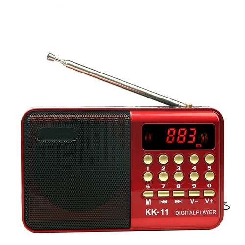 Tragbares radio mp3 player - fm,