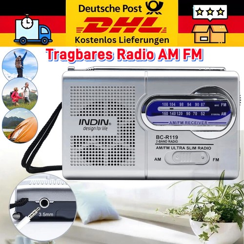 Aktives tragbares radio - radio, am/fm