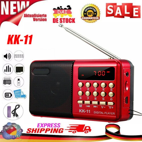 Tragbares radio mp3 - tragbares, fm
