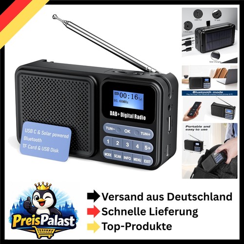 Tragbares digitalradio mit - tragbares,