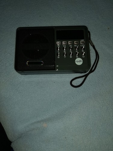 Mini radio mit led lampe - lampe,