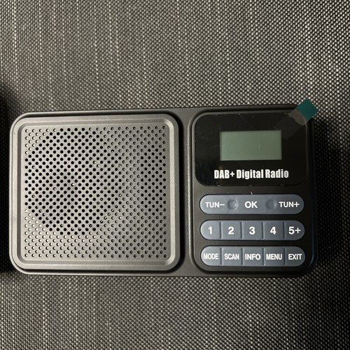 Tragbares digitalradio mit - tragbares,