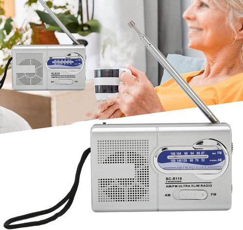 Tragbares radio mit - am/fm,