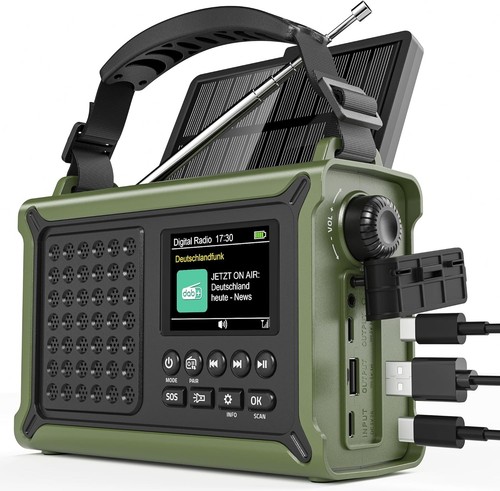 Kurbelradio dab - kurbelradio, dab/dab+/ukw