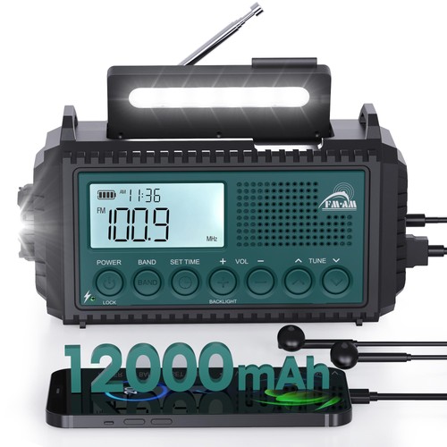 Rocam kurbelradio 12000 mah - rocam,