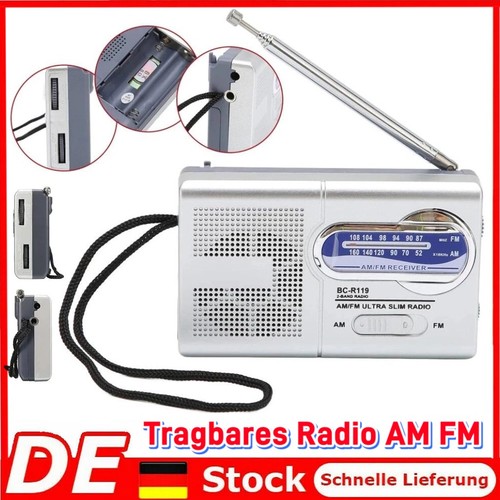 Aktives tragbares radio fm - radio, am/fm