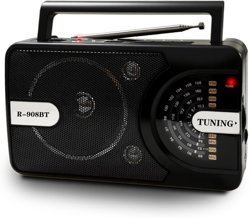 Tragbares radio mit - radio, bluetooth