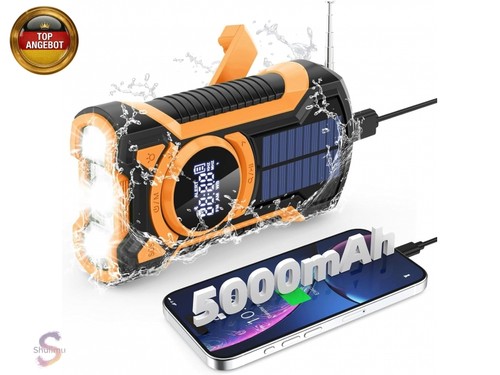 Notfall radio mit handkurbel - radio,
