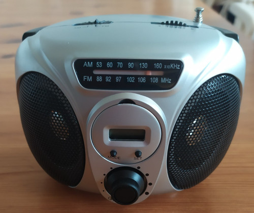 Tragbares mini radio - tragbares, mit