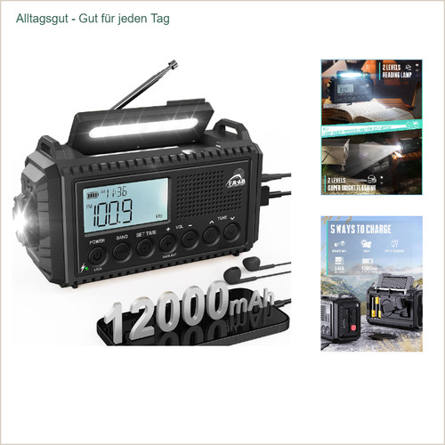 Rocam kurbelradio notfallradio - rocam,