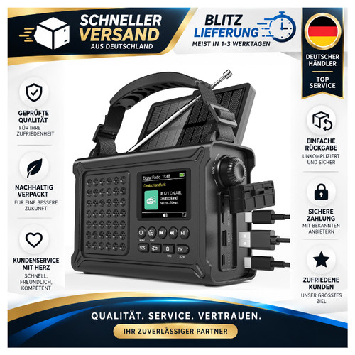Roxicosly dab radio mit - dab, fm
