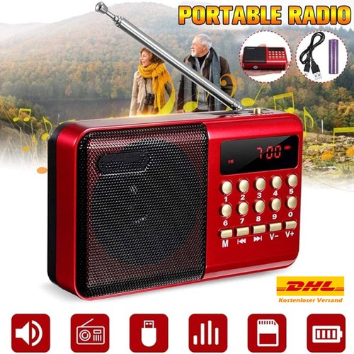 Tragbares radio mp3 - fm,