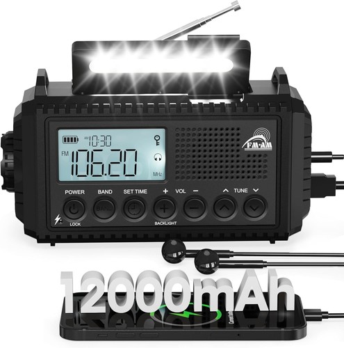 Kurbelradio notfallradio mit - notfallradio,